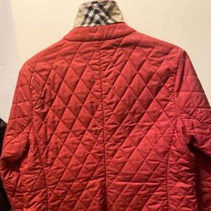 Burberry Jacket (Quilted-Red London)